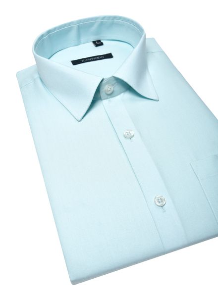 Shirts Cotton Blend Formal Wear Slim Fit Basic Collar Full Sleeve Self La Scoot